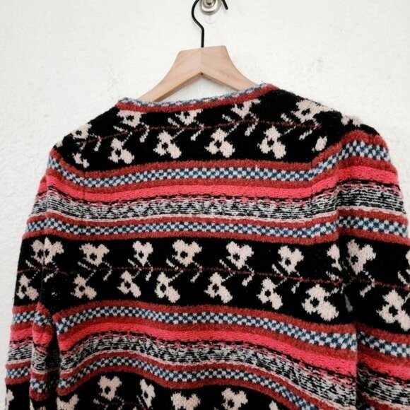 Ulla Johnson Nona Fair Isle Sweater Size Women's Size Large Wool Blend - Picture 9 of 10